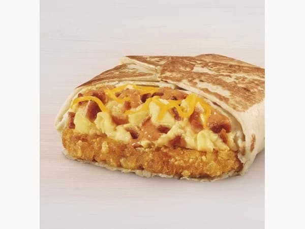 Taco Bell Breakfast Crunchwrap - Sausage Patty