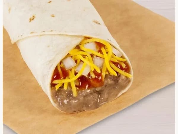 Taco Bell Cheesy Toasted Breakfast Burrito - Bacon