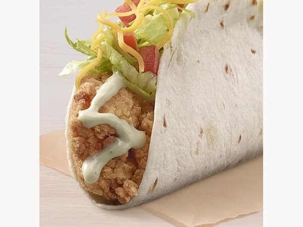 Taco Bell Crispy Chicken Taco - Avocado Ranch