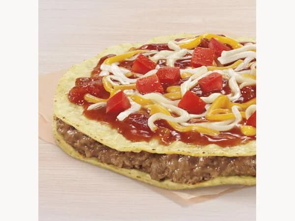 Taco Bell Veggie Mexican Pizza
